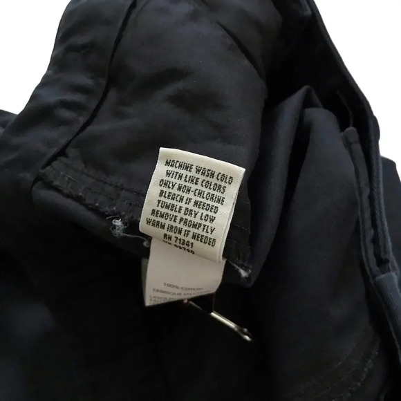 L.L. Bean Classic Fit Soft Black Straight Pants Women 6 - Picture 10 of 10